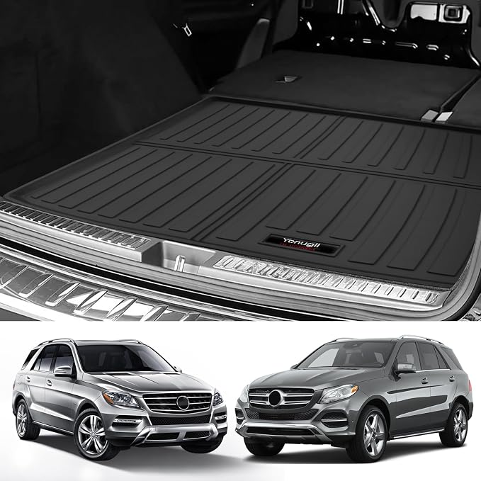 Custom for 2016-2019 Mercedes-Benz GLE /2012-1015 Benz ML Cargo Mats Trunk Liner All Weather TPE Protection Mat Accessories (for 2016-2019 Benz GLE/ 2012-2015 Benz ML) - Image 3