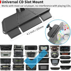 APPS2Car Sturdy CD Slot Phone Mount with Upgraded Wireless Charger | One Hand Operation, Hands-Free Car Phone Holder Compatible with iPhone 17 Pro Max Plus 16 15 14 13 12 11, Samsung S25 S24 S23 - Image 8