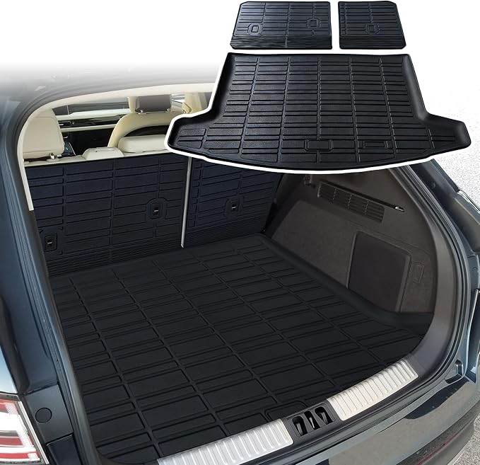 for Lincoln Nautilus Accessories 2024 2025 Cargo Liners Backrest Mat Rear Trunk Mat Rear Seat Back Cover Protector All Weather Dog Liner by CaBYbigG