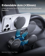 Spigen Magnetic Magsafe Car Mount [Extendable Arms] Car Phone Mount with 360° Rotation, Strong Magnetic Hold for iPhone 17 16 15 14 13 12 PixelSnap Pixel 10 Pro XL Fold - Dashboard - Image 5