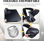 2026 New Thickened Car Windshield Sun Shade Foldable with Beige Checkered Design,Car Sun Shade Windshield with Storage Bag for Interior Cool,59"×31" Suns Shades for Cars Windshields - Image 5