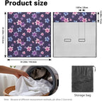 Colorful Plumeria Flower Pattern Dog Car Seat Cover Non-Slip Back Bench Protector for SUV Car Truck, Waterproof Back Seat Covers Sweat-Absorbent Auto Interior Accessories - Image 7