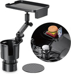 Frokom Cup Holder Expander for Car,Upgraded Car Cup Holder Expander Adapter with Offset Adjustable Base and 8" Tray, Fit Most Large Bottles and Mugs-Yeti Ramblers 14/24/36/46oz, Hydro Flasks 32/40oz by Frokom