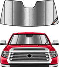 Pigenius Windshield Sunshade for Toyota Tundra 2014-2021 Custom Front Window Sun Shade - Metallic by Pigenius