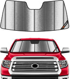 Pigenius Windshield Sunshade for Toyota Tundra 2014-2021 Custom Front Window Sun Shade - Metallic by Pigenius