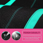 Car Seat Covers, Breathable Split Anti-Slip Vehicle Front Seat Protector with Removable Headrest Guard, Auto Interior Chair Protective Covers, Universal for SUV Automobile Truck (Mint Green) - Image 4