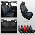 RIDEPOSH Custom Fit Seat Covers for Honda Civic 2022-2026 | Hatchback Sport LX, Faux Leather, 60/40 Split Rear, No Rear Armrest, Waterproof, Airbag Compatible, Full Set, Easy-to-clean - Image 8