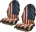 Car Seat Covers 2pcs Waterproof Towel Car Seat Cover Universal Fit for Most Trucks SUV Fitness Athletes Pets Gym and Water Sport，American Flag Design by Unknown