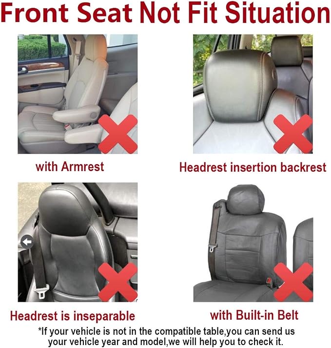 Flying Banner Car Seat Covers Front Seats Mesh Fabric Rear Bench Split Polyester Cover Easy Installation SUV CAR Woman Lady Femal (Front Set, Black Purple) - Image 3