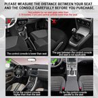 Car Seat Gap Filler Organizer, 2 Pack Multifunctional Auto Console Side Storage Box with Cup Holders 2 Seat Hooks for Drink, Car Organizer Front Seat for Holding Phone, Sunglasses - Image 7