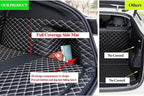 Compatible with Tesla Model Y 5-Seater 2026 Juniper Launch Edition Water Trunk Liner – White Full Coverage Cargo Mat+Backseat Protector+High Side Panels+Door Sill Protector(White) - Image 7