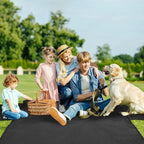 Mancro Dog Car Seat Cover, Waterproof Dog Hammock for Car, Black All | 600D Heavy Duty, Scratch-Resistant Back Seat Pet Cover for Dogs with PVE Nonslip Underside, Fits for Sedan, Trucks and SUVs - Image 6