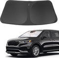 Front Windshield Sun Shade Foldable Car Front Window Sun Shade Windshield Shade Custom Fit for Kia Carnival 2022-2026 Block UV Rays Car Accessories Heat Keep Cooler by FannycCargoCover