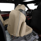 Full Set Car Seat Covers for Honda Odyssey 2011-2017,7-Seater,Faux Leather | for LX Only,2nd Row Captain Seats,Luxury Waterproof Seat Protector,Fit Like A Glove(Beige) - Image 6