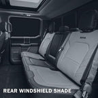 KUST Car Window Shades for Ford F-150 2015-2020 Side Window Covers with Rear Windshield Sun Shade UV Block Privacy Protection F150 Accessories for Camping Blackout 5PCS - Image 3