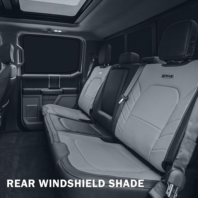 KUST Car Window Shades for Ford F-150 2015-2020 Side Window Covers with Rear Windshield Sun Shade UV Block Privacy Protection F150 Accessories for Camping Blackout 5PCS - Image 3