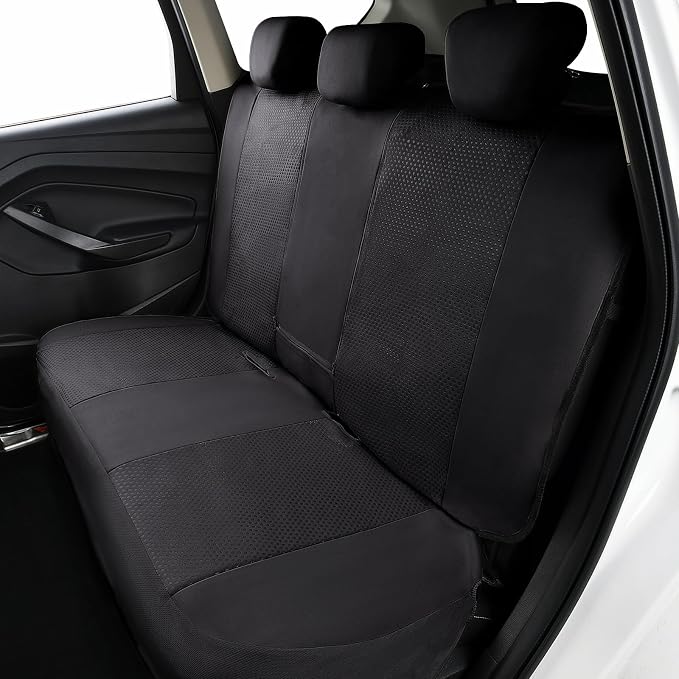 Flying Banner Car Seat Covers Front Seats Rear Bench Polyester car seat Protectors Easy installations Rear Bench Split Classic Man Lady Truck - Image 8