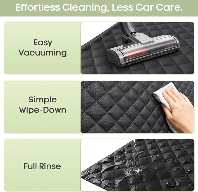 SUV Cargo Liner for Dogs, Waterproof Pet Trunk Cover for SUVs | with Bumper Flap Protector, Scratchproof Non-Slip 600D Oxford Fabric, Machine Washable - Image 9