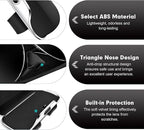 Car Visor Sunglass Holder, Multifunctional Sunglass Holder for Car with Clips, Universal Sun Visor Storage Accessories, for Most Car, SUVs, Trucks (Black) - Image 4