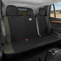 CAT Flexfit Green Rear Seat Cover for Cars, SUVs & Mid-Size Pickup Trucks - Durable 60/40 Split Rear Bench Seat Protector, Back Seat Cover, Interior Auto Accessory, Not for Full-Size Pickup Trucks by Unknown