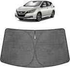 Proadsy Custom Fit 2018 Nissan Leaf Windshield Sun Shade, Blocks Heat | Ice Crystal Micro-Refraction Blocks 99% UV, Drops Cabin Temp 54°F. Foldable Full Coverage for Summer Parking/Camping Privacy by Proadsy