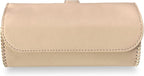 Sunglasses Holder for Car Visor, Auto Sunshade Eyeglasses Storage Case with Hidden Magnetic Closure, PU Leather Sunglass Protective Box for Most Vehicles Sun Visors (Beige) by Pxobiug