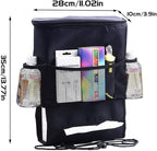 KAFEEK Car Seat Organizer/Auto Seat Back Organizer/Multi-Pocket Travel Insulated Drinks Holder Cooler/Storage Bag Cool Wrap Bottle Bag with Mesh Pockets(Heat-Preservation) - Image 3