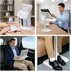 Car Desk for Laptop Adjustable Car Tray Table for Passenger Seat Portable Laptop Stand for Bed Tray Table for in-Car Work, Dining, Travel and Outdoor - Image 5