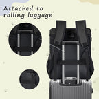 ANILD Dog Travel Bag Backpack, Flight-Ready TSA-Approved Dog Travel Bag with 2 Leak-Proof Food Canisters, 2 Foldable Silicone Bowls, Multi-Compartment Organizer for Hiking, Camping, Dog Mom Essentials - Image 6