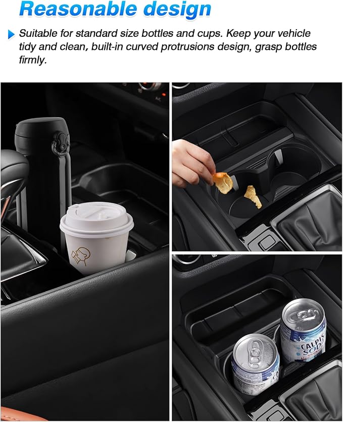 Autorder Center Console Cup Holder Insert for 2023 2024 2025 Mazda CX-50 CX50 Interior Accessories Water Cup Holder - Image 6
