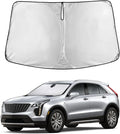 EcoNour Windshield Sunshade Compatible for Cadillac XT4 2019-2023 2024 2025 | Sun Visor for Front Windshield & Window Sun Shade Cover, UV Heat Blocker & Protector, Car Accessories by EcoNour
