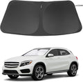 Windshield Sun Shade for 2015-2020 Mercedes Benz GLA Accessories | Full covered, Foldable & Durable, Block UV Rays, Reduce Heat, Easy to install, Keep Car Cooler by LHFLIVE