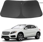 Windshield Sun Shade for 2015-2020 Mercedes Benz GLA Accessories | Full covered, Foldable & Durable, Block UV Rays, Reduce Heat, Easy to install, Keep Car Cooler by LHFLIVE