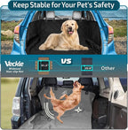 Veckle SUV Cargo Liner for Dogs - Trunk Cover with Bumper Flap Protector | Waterproof Pet Cargo Cover with Side Flaps, Dog Car Seat Cover with Non-Slip Trunk Mat, Prevents Scratches Pet Hair Mud Dirt - Image 7