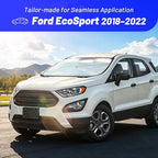 Windshield Sun Shade for Ford EcoSport 2018-2022, Foldable Umbrella Shade | Custom Fit Car Sun Visor with 360° Rotating Shaft, UV Protection Heat Shield Sun Blocker Heat Reflector and Easy Storage - Image 2