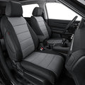 coverdream Custom Seat Covers for 2023-2026 Honda CR-V,Premium Faux Leather Car Seat Cover Set,Full Set Waterproof SUV Seat Protector,Armrest Covers Included(Black/Gray) by Coverdream