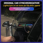 LED Car Ambient Lighting Strip for Tesla High Brightness with APP Control Multiple Colors and Car LED Strip Lighting Neon Lights for Model 3/Y (Dashboard) - Image 9