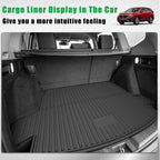 All Weather Cargo Liner Fit for 2020-2022 Honda CR-V (Only for Hybrid) | Custom Fit TPE Rubber Trunk Mat Accessories for Honda CRV Hybrid - Image 3