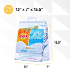 Superio Hot and Cold Stand Up Reusable Insulated Bag- 12 Pack Food Storage for Frozen Items & Hot Items Including Lunch Bags & Grocery Shopping Bags Reinforced Heavy Duty Refrigerated Totes… - Image 2