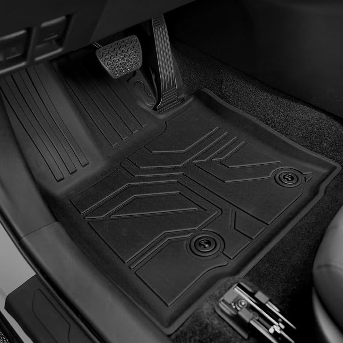 Floor Mats for 2026 Toyota RAV4 Hybrid Accessories | w/o Subwoofer, Full-Coverage Set with Cargo Liner & Backrest Protector, Odorless TPE, All-Weather Protection, 3D Laser Fit - Image 2
