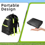 Flylin Car Seat Travel Bag,Double Waterproof Oxford Gate Check Bags | for Most Infant Carseat,Infant Carriers,Booster Seats,with Padded Backpack Shoulder Strap, 85x43x43cm - Image 3