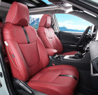 Custom Fit RAV4 (Not for Hybrid) Car Seat Covers Fit for Toyota RAV4 LE Limited XLE 2019 2020 2021 2022 2023 2024 2025 with Waterproof Faux Leather (Wine red, LU01-XLE) by Unknown