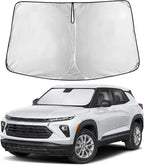 Autovir Windshield Sun Shade Fit for 2021-2025 2026 Chevrolet Trailblazer | Sunshade, Front Car Window Shades Sun Visor, Blocks UV Rays & Heat, Car Accessories by Autovir