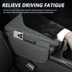 Stacool Upgraded Car Center Console Cover,Microfiber Leather Car Armrest Cover Cushion with 2 Storage Bags,Universal Car Armrest Storage Box (Gray) - Image 4