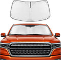 Motor Trend Custom Fit Dodge Ram 1500 Windshield Sun Shade - Fits All (2019-2026) Trims - Foldable Pop-Up Car Windshield Sunshade Dodge Ram 1500 Accessories - Automotive Ram Truck Interior Protection by MotorTrend