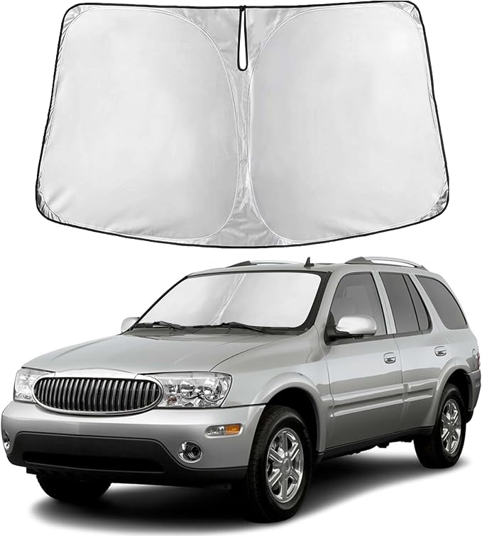 EcoNour Windshield Sunshade Compatible for Buick Rainier 2004-2007 | Sun Visor for Front Windshield & Window Sun Shade Cover, UV Heat Blocker & Protector, Car Accessories by EcoNour