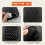 2PCS Car Side Pocket Organizer, Leather Auto Seat Storage Bag for Cell Phone Sunglasses, Waterproof Document Holder Tray Pouch for Vehicle Seat Gap Filler, Car Accessories (Small) - Image 3