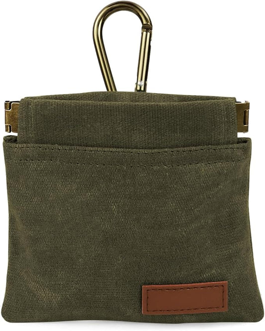1 Pcs Pocket Pet Training Pouch,Dog Treat Pouch (Olive drab) | For Portable Pet Dog Walking Bag, Travel or Outdoor Use by Unknown