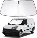Windshield Sun Shade Sunshade for 2014-2026 Dodge RAM ProMaster | Full covered for windshield, Foldable & Durable, Block UV Rays, Reduce Heat, Easy to install, Keeps Car Cooler by LHFLIVE