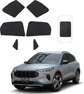 Front Side Half Window Shade Foldable Custom Fit for Ford Escape 1.5L SE AWD 2020-2026 Car Window Shades for Side Window Sun Shade UV Protection Heat Insulation for Sleeping 6PCS by FannycCargoCover